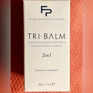 FORMULAE PRESCOTT TRI•BALM-3 in 1 NIB/Sealed-20g/.71oz. Geranium & Mandarin.